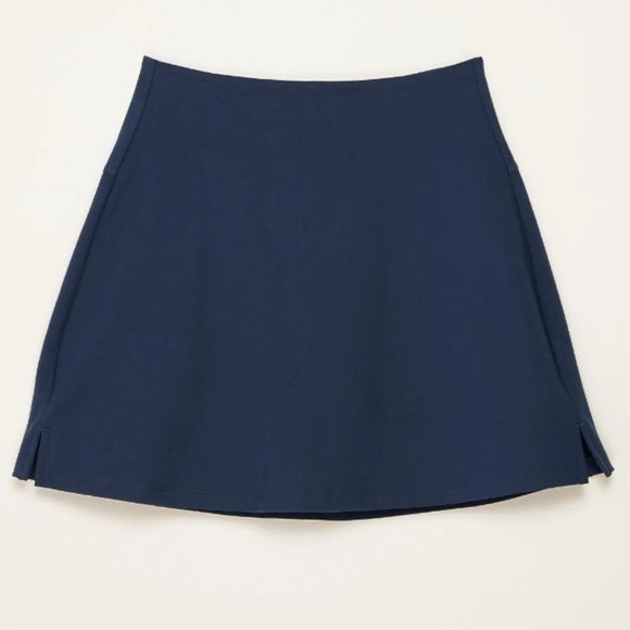 girlfriend collective Pants - Girlfriend Collective Midnight Sport Skort